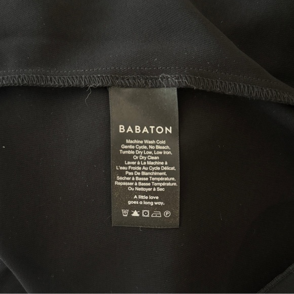 Aritzia Babaton Paul Blouse | Black | Size M - Picture 8 of 9